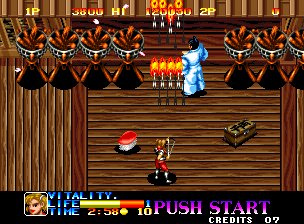 1992-Released Action Game 'Ninja Commando' ACA NeoGeo From SNK and