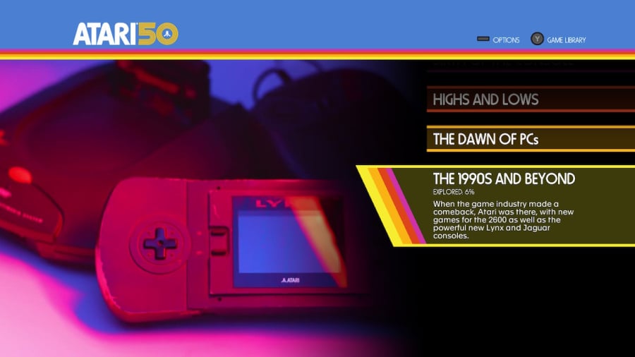 Atari 50: The Anniversary Celebration Review - Screenshot 1 of 4