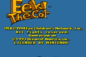 Eek! the Cat Screenshot