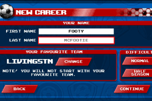 Retro Goal Screenshot