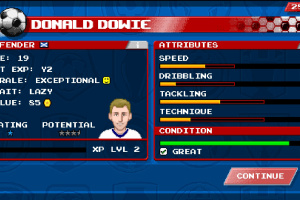 Retro Goal Screenshot