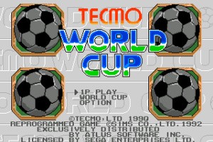 Tecmo World Cup Screenshot