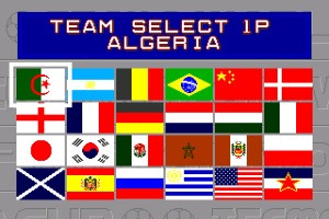 Tecmo World Cup Screenshot