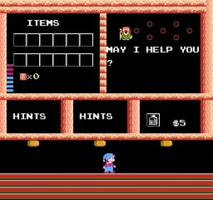 Milon's secret deals castle nes