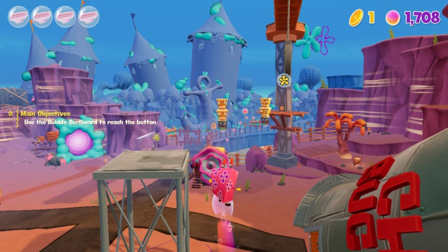 SpongeBob SquarePants: The Cosmic Shake Review - Screenshot 1 of 5