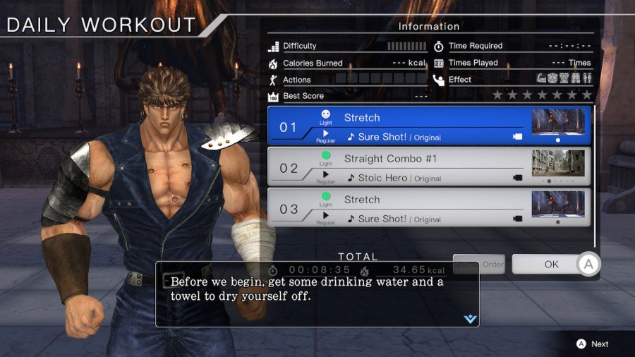 Fitness Boxing Fist of the North Star Review - Screenshot 3 of 5