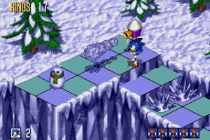 Sonic 3D Blast Screenshot