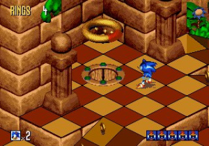 Sonic 3D Blast Review - Screenshot 1 of 2