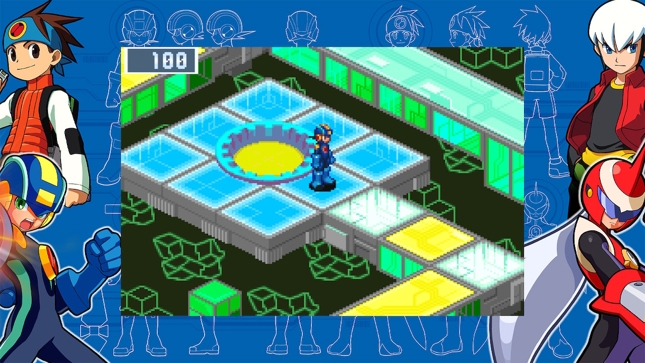 Mega Man Battle Network  (GBA) Gameplay 