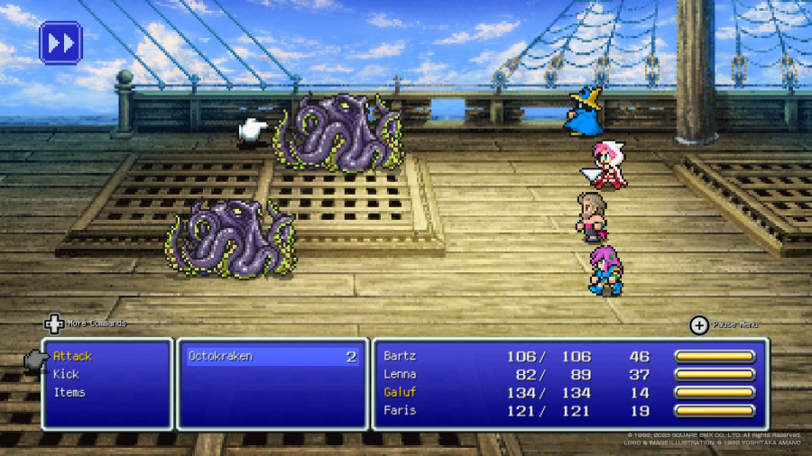 Final Fantasy I-VI Pixel Remaster Review - Screenshot 1 of 7