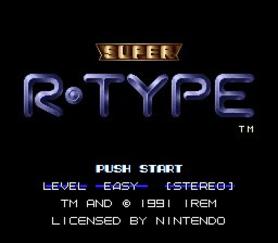 Super R-Type (SNES / Super Nintendo) Screenshots