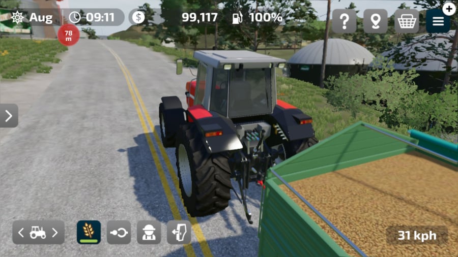 Farming Simulator 23: Reseña de Nintendo Switch Edition - Captura de pantalla 2 de 4