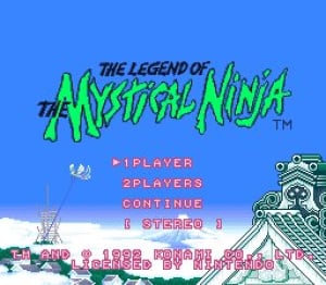 legend of the mystical ninja snes
