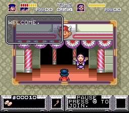 The Legend of the Mystical Ninja (1992), SNES Game