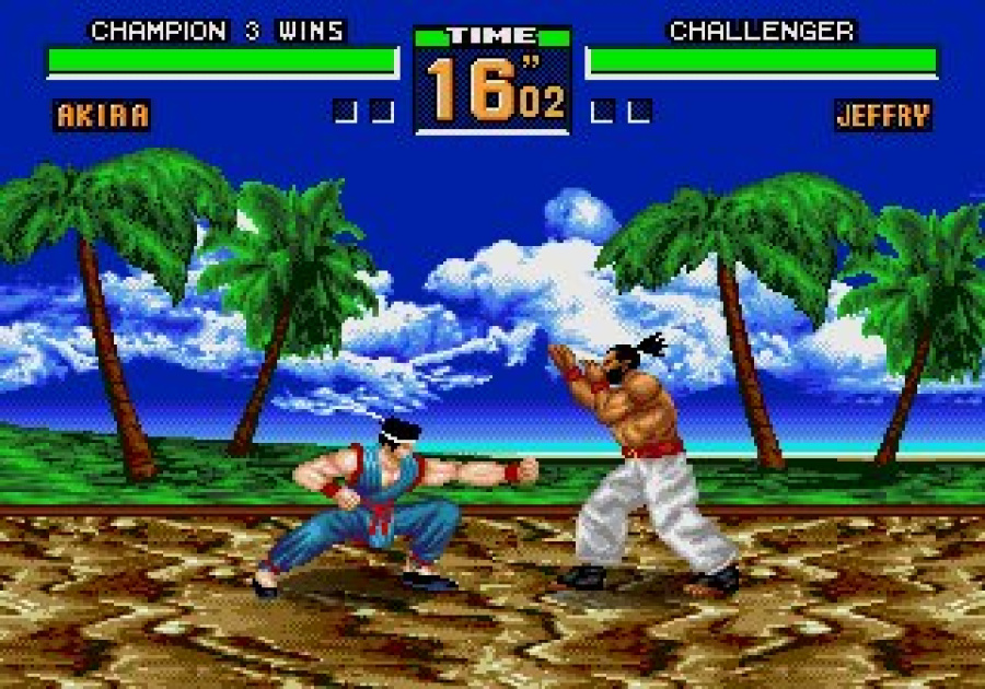 Virtua Fighter 2 (Mega Drive) Screenshots