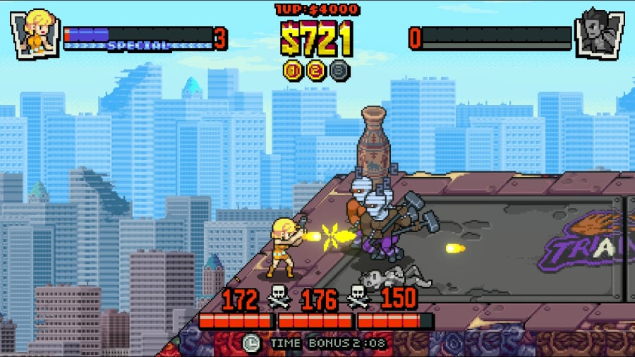 Double Dragon Gaiden: Rise of the Dragons Review - Screenshot 2 of 5