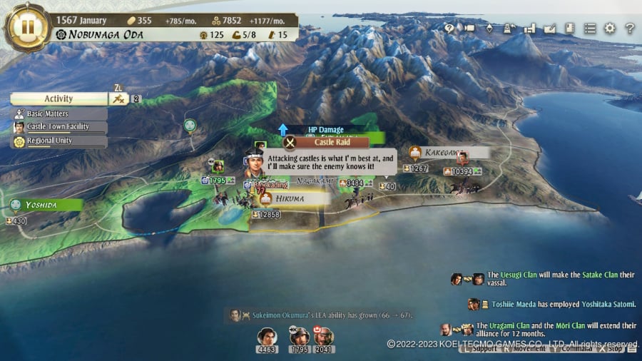 Nobunaga's Ambition: Awakening Review - Screenshot 3 of 4