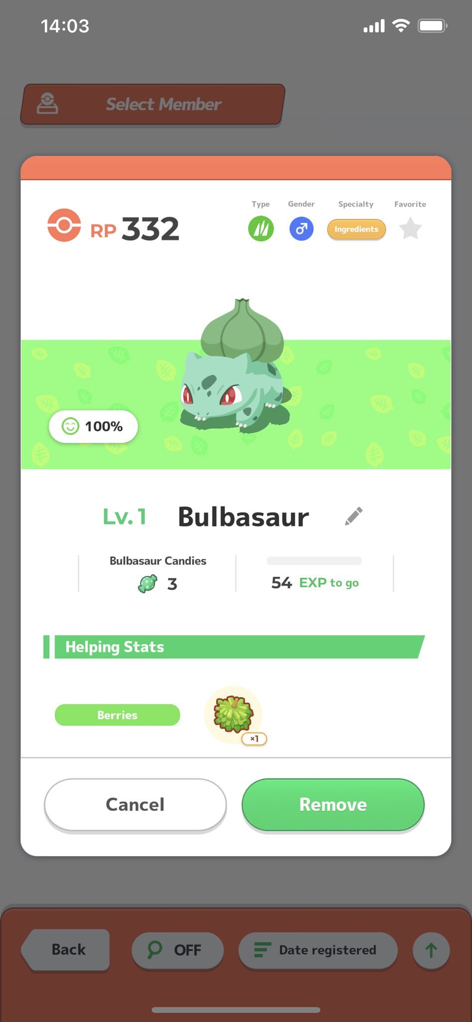 Need help, why won't my bulbasaur evolve? : r/pokemongo