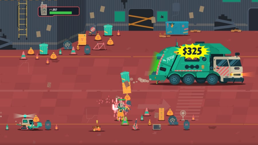 PixelJunk Scrappers Deluxe Review - Screenshot 4 of 5