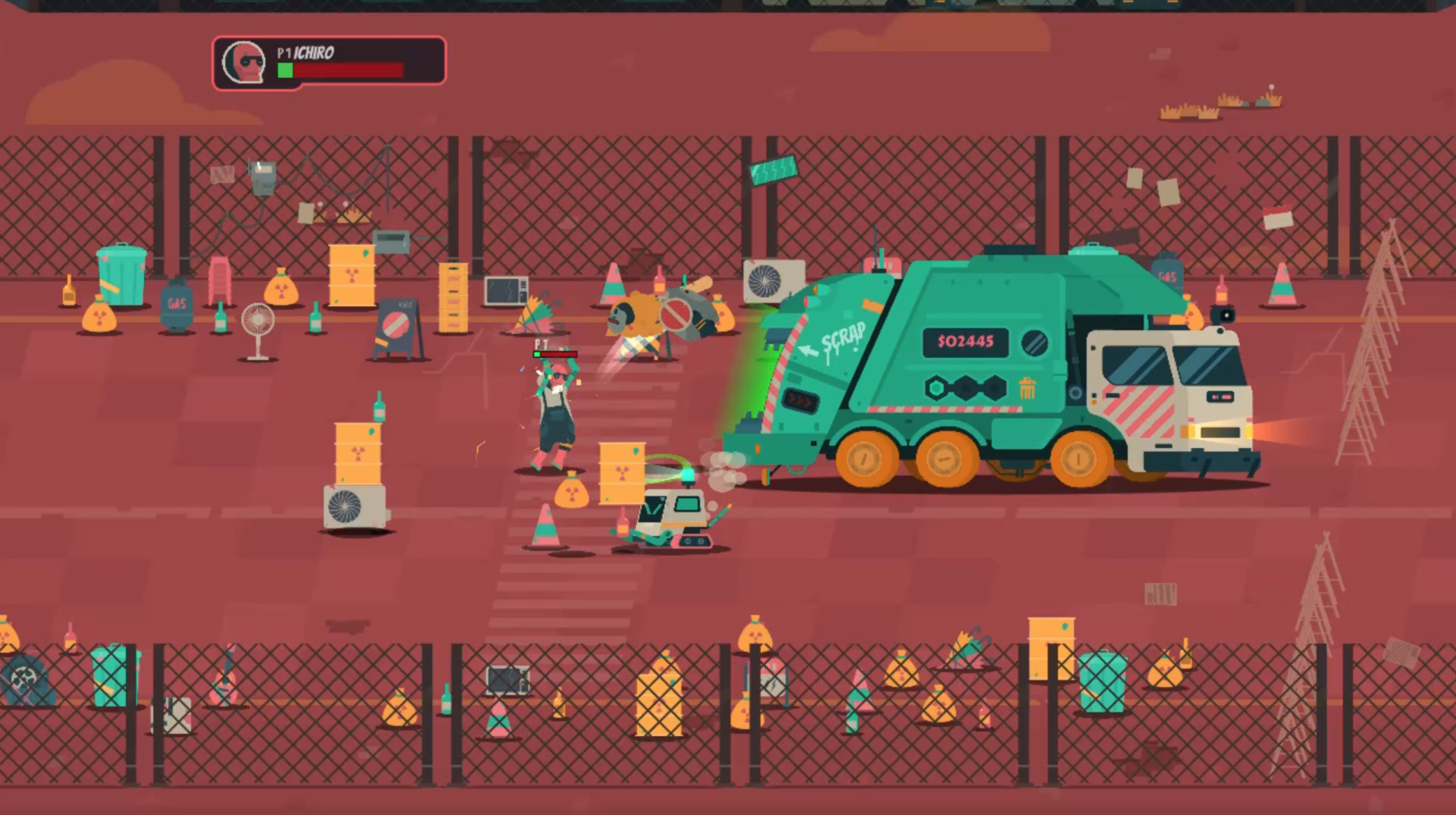 PixelJunk Scrappers Deluxe  Aplicações de download da Nintendo