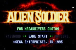 Alien Soldier Screenshot