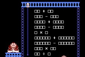 Donkey Kong Jr. Math Screenshot