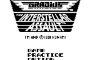 Gradius: The Interstellar Assault Screenshot