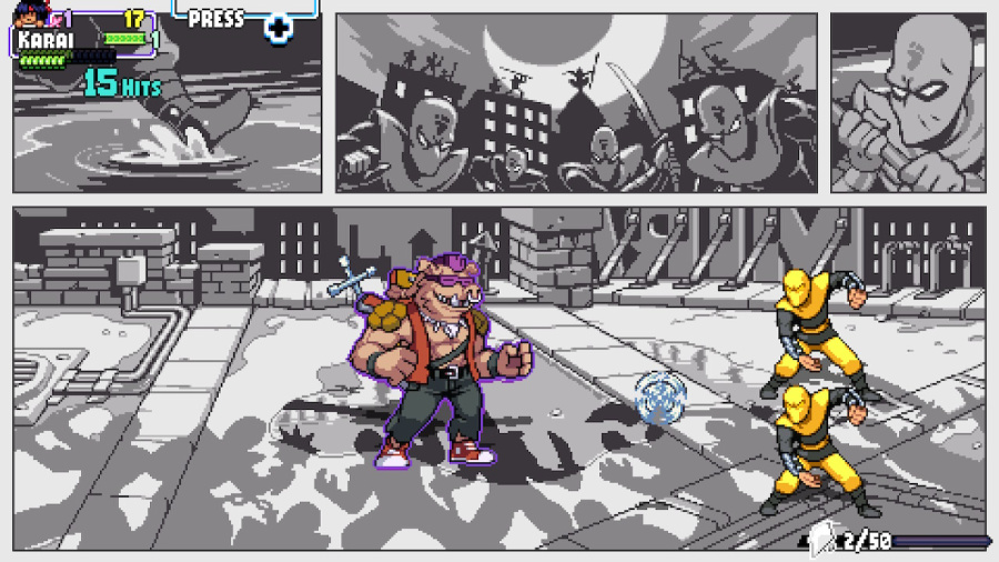 Teenage Mutant Ninja Turtles: Shredder's Revenge - Dimension Shellshock Review - Screenshot 2 of 4