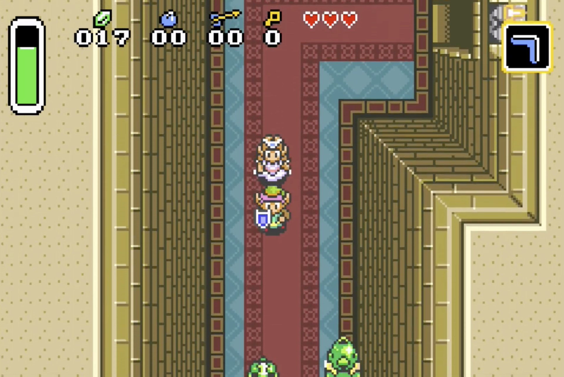 The Legend of Zelda: A Link to the Past & Four Swords - Play Game Online