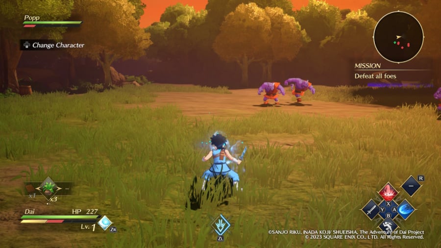 Infinity Strash: Dragon Quest The Adventure of Dai Review - Screenshot 1 of 