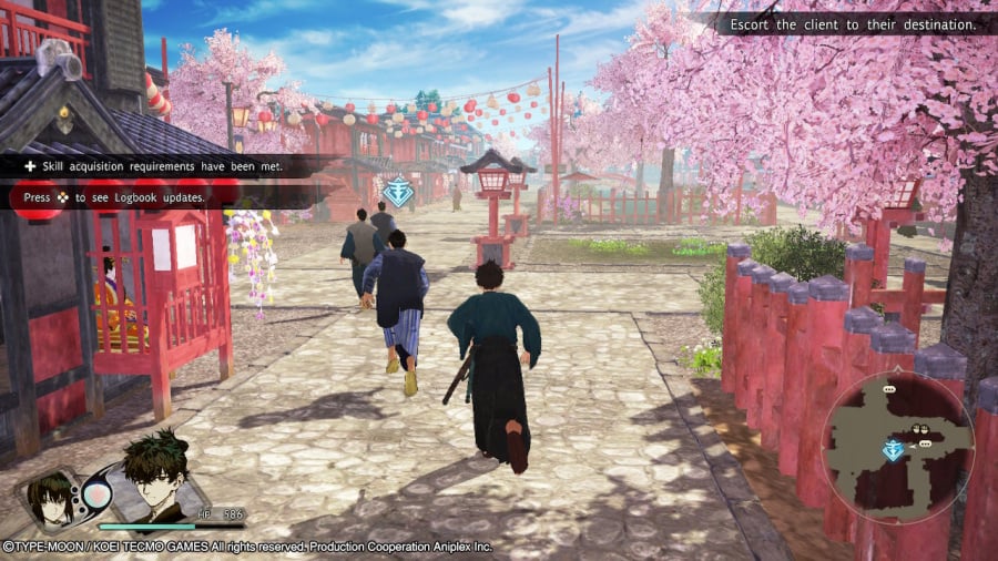 Revisión de Fate/Samurai Remnant: captura de pantalla 1 de 