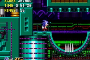Sonic CD Screenshot