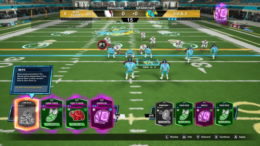 Wild Card Football Review - Screenshot 1 of 