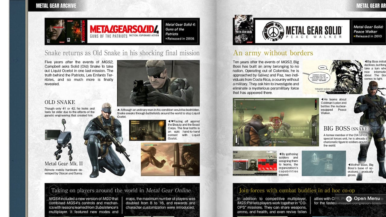 Metal Gear Solid 4' fans discover potential remaster in 'Master Collection