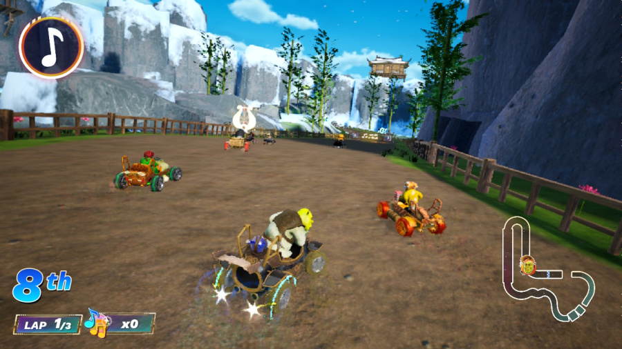 DreamWorks All-Star Kart Racing Review - Screenshot 1 of 