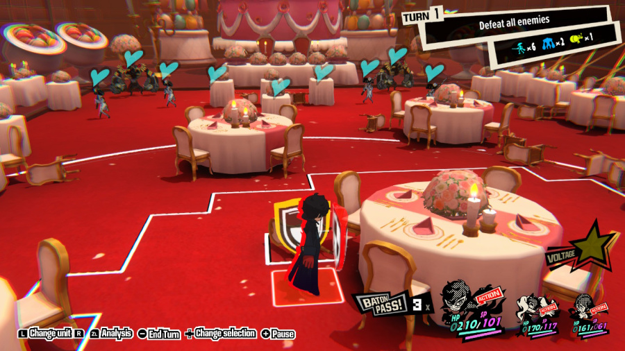 Persona 5 Tactica Screenshot