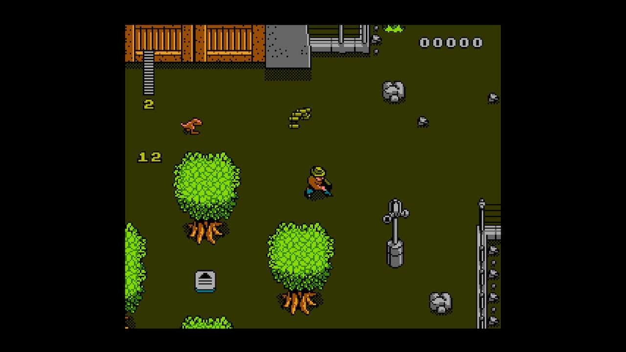 Jurassic park shop nes review