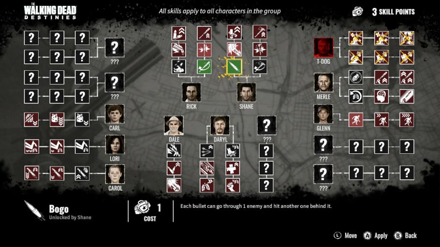 Revisión de The Walking Dead: Destinies - Captura de pantalla 1 de 