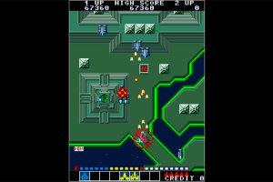 Arcade Archives Alpha Mission Screenshot