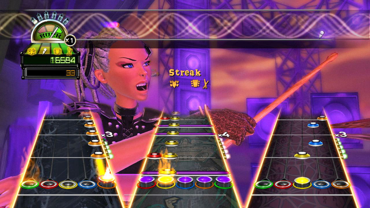 rock band drums on guitar hero world tour pc