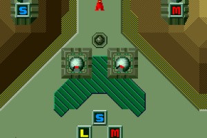 Alpha Mission Screenshot