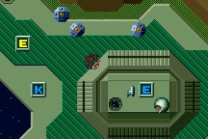 Alpha Mission Screenshot