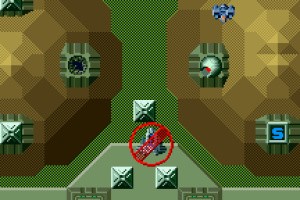 Alpha Mission Screenshot