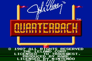 John Elway's Quarterback Screenshot