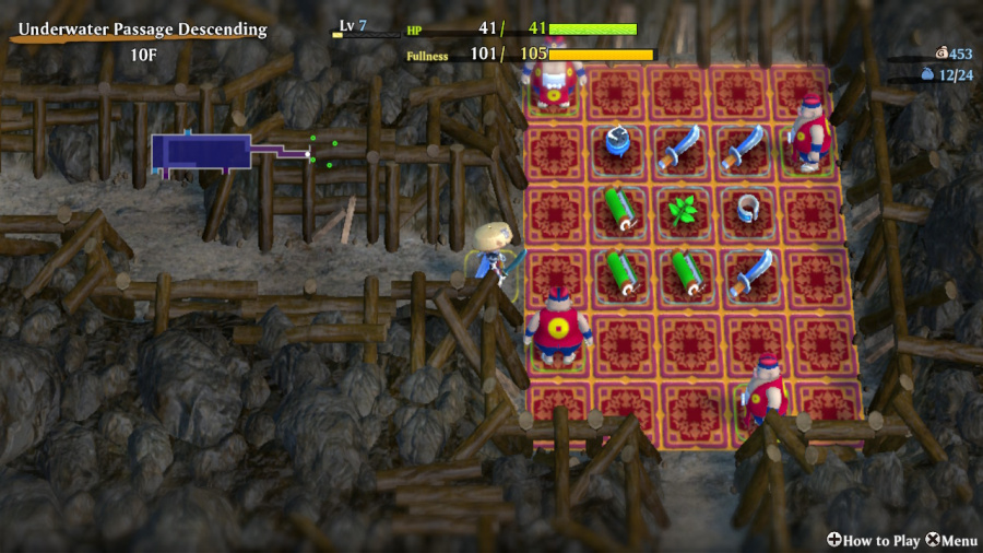 Shiren the Wanderer: The Mystery Dungeon of Serpentcoil Island Review - Screenshot 2 of 6