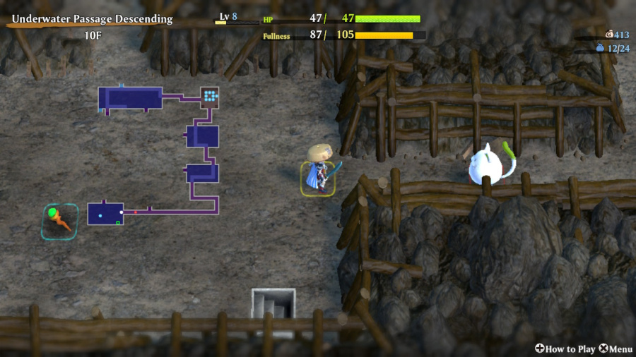 Shiren the Wanderer: The Mystery Dungeon of Serpentcoil Island Review - Screenshot 2 of 6