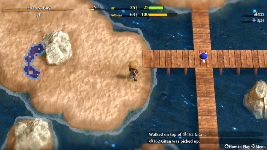 Shiren the Wanderer: The Mystery Dungeon of Serpentcoil Island Review - Screenshot 3 of 6