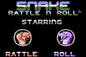 Snake Rattle 'n' Roll Screenshot