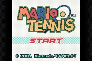 Mario Tennis Screenshot