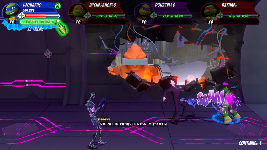 Teenage Mutant Ninja Turtles Arcade: Wrath of the Mutants Review — zrzut ekranu 3 z 6
